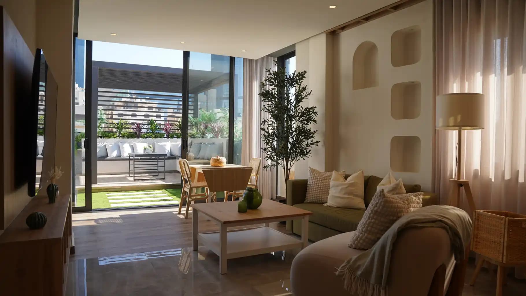 تفاصيل تصميم مشروع شقة السادس، السكني في عمّان، الأردن — 1