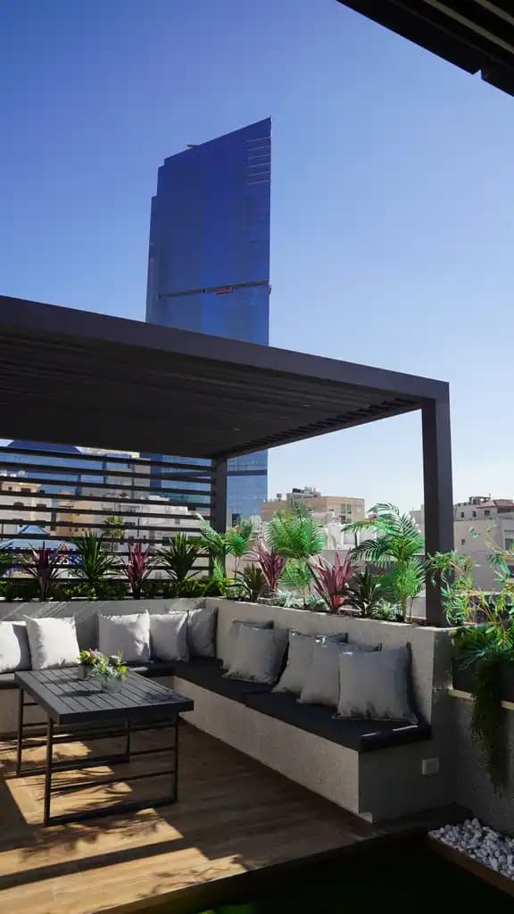 تفاصيل تصميم مشروع شقة السادس، السكني في عمّان، الأردن — 9