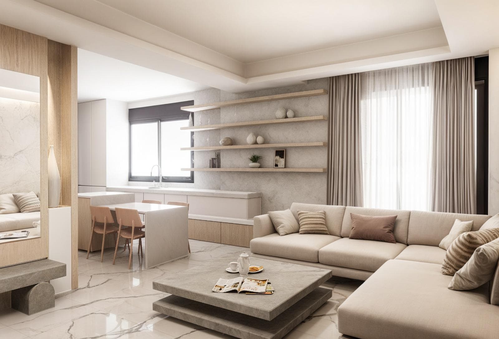 تفاصيل تصميم مشروع منزل ياسين، السكني في عمّان، الأردن — 1