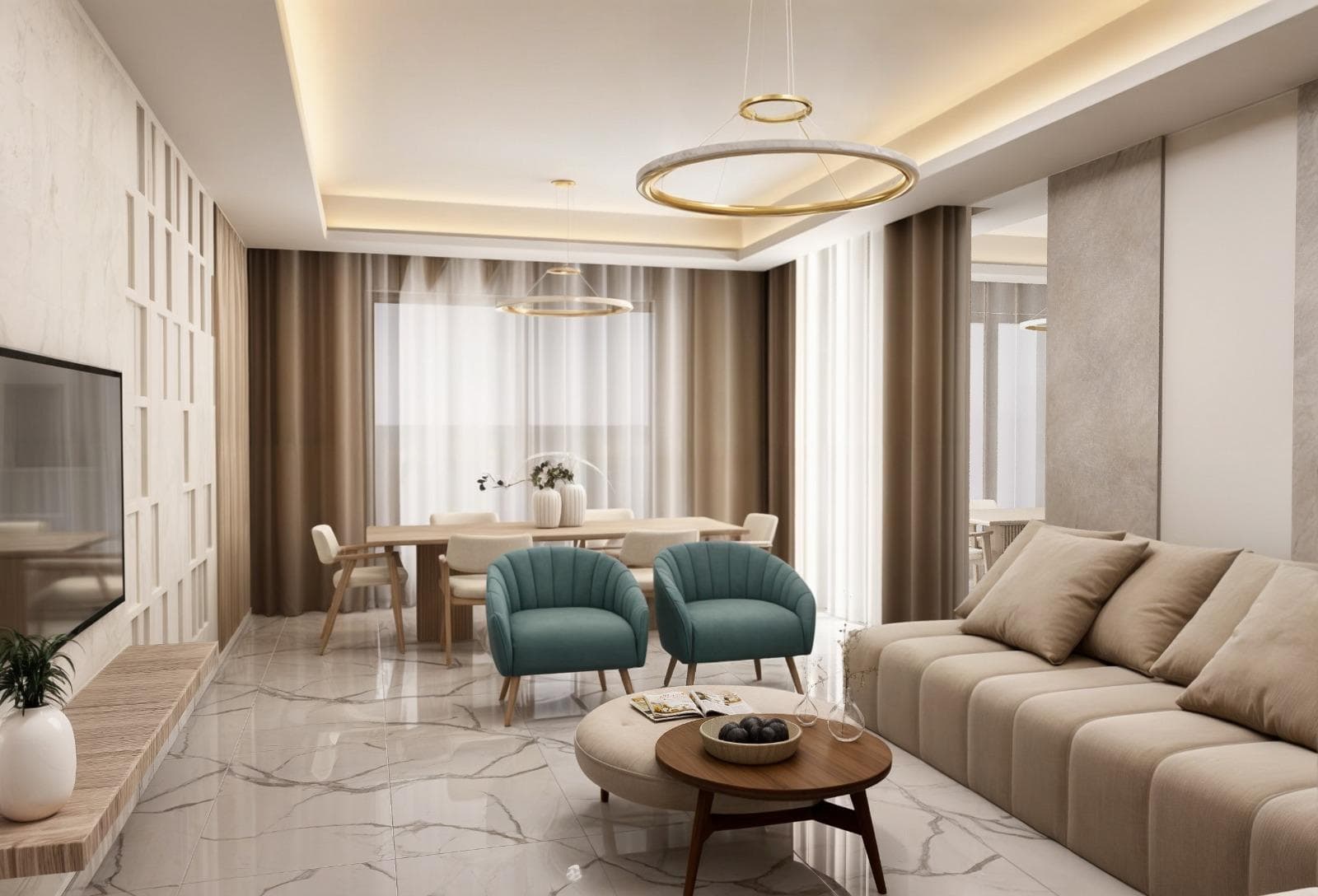 تفاصيل تصميم مشروع منزل ياسين، السكني في عمّان، الأردن — 4